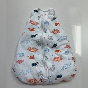 Baby Sleep Sack with Sea Life Print